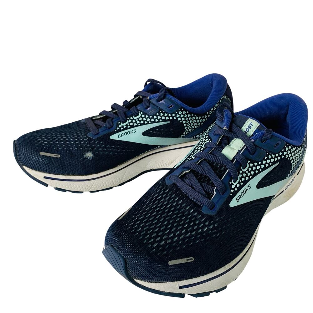 Brooks Ghost 14 Women’s Running & Walking Shoes
Blue Athletic Sneakers Size 9.5B